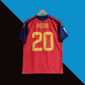 Spain 2026 World Cup Home Jersey - Pedri 20