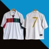Portugal vintage No.7 polo collar jersey front and no 7 back on the back cyberried