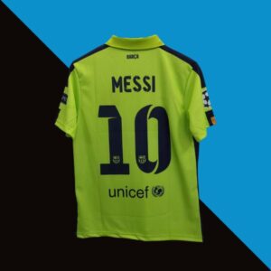 Fc barcelona 2014-15 third jersey cyberried back print number 10