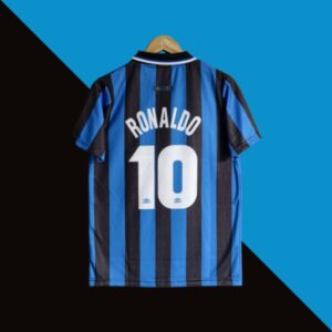 Inter Milan 1997-98 Home Jersey Ronaldo No.10 | Retro Jersey