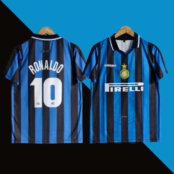 Inter milan 1997-98 Ronaldo nazario home jersey product cyberried