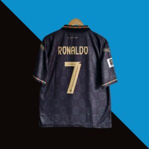 Cristiano Ronaldo Portugal 2025-26 Black Special Five Sleeve Jersey