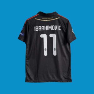 Ac Milan 2011-12 Third Jersey Ibrahimovic 11 | Retro Jersey