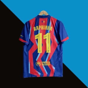 Fc Barcelona 2025-26 Raphinha Fourth Jersey