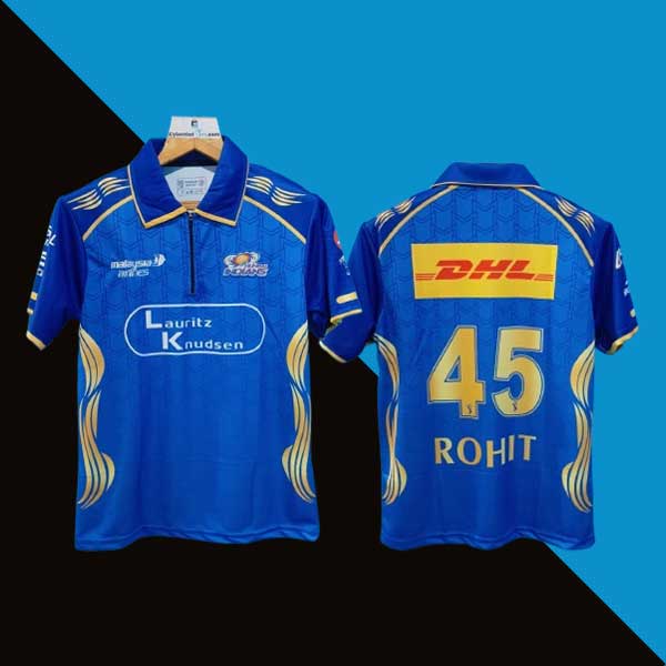 Mumbai indians 2026 rohit sharma ipl jersey product cyberried