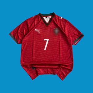 Portugal 2026 world cup home jersey oversized jersey ronaldo 7 product cyberried