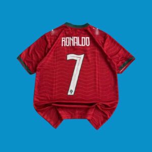 Cristiano Ronaldo Portugal 2026 World Cup Home Five Sleeve Jersey