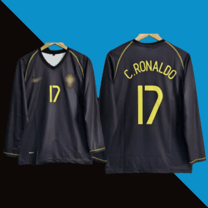 Ronaldo 2006 portugal away full sleeve jersey product cyberried