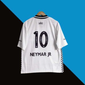 Santos Neymar Charlie Brown jr. Special White Five Sleeve Jersey