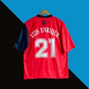 Spain 1996 Home Jersey Luis Enrique 21 | Retro Jersey