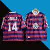 Newcastle united 1995-96 ginola away oversized jersey product cyberried