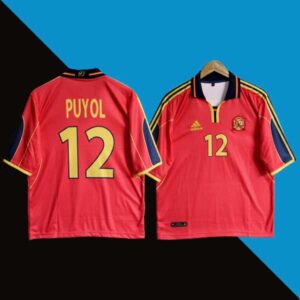 Spain 1999-2002 home jersey puyol 12 product cyberried