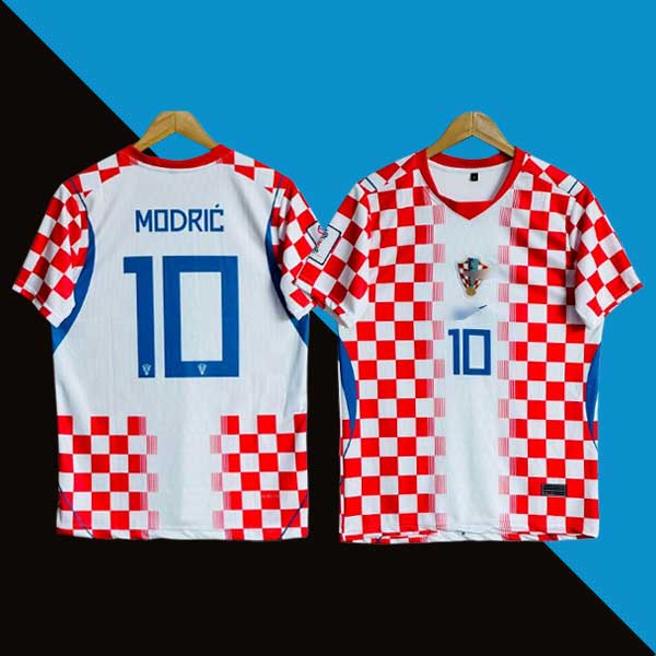 Croatia 2026 world cup home jersey modric 10 product cyberried