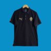 Portugal black polo collar t-shirt product cyberried