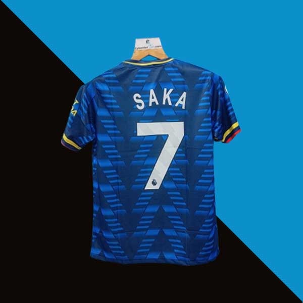 Arsenal 2026-27 away jersey saka 7 product cyberried store back