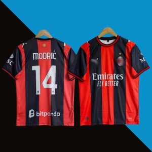 Ac milan 2026-27 home jersey modric 14 product cyberried