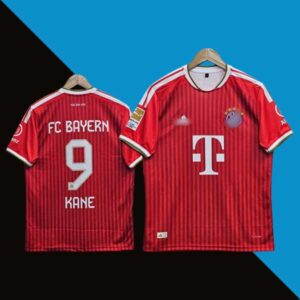 Bayern munich 2026-27 home jersey kane 9 cyberried store embroidery