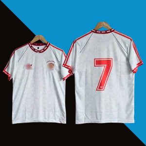 Manchester united 1990-91 european cup jersey product cyberried