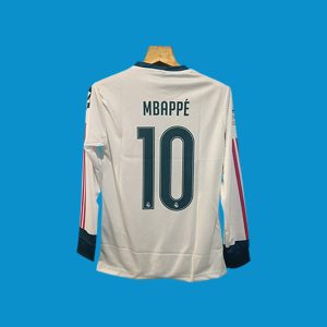 Real Madrid 2026-27 Mbappe Home Full Sleeve Jersey