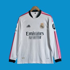 Real madrid 2026-27 home full sleeve jersey product cyberried embroidery premium