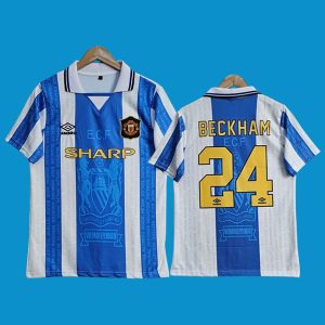 Manchester united 1994-96 third jersey beckham version cyberried product