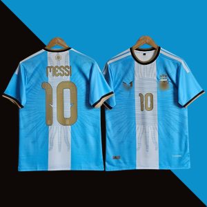 Messi argentina 2026 farewell jersey embroidery product cyberried