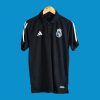 Real madrid mars polo collar t-shirt black cyberried product